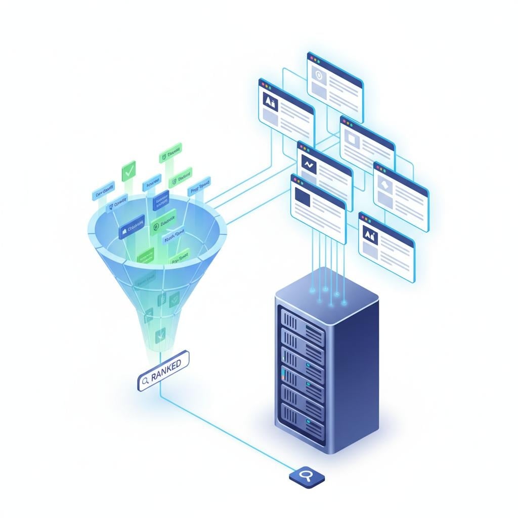 Enterprise Technical SEO Diagram
